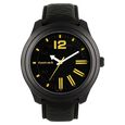 Fastrack Road Trip Quartz Analog Black Dial Leather Strap Watch for Guys - image number 0