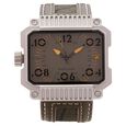 Fastrack Quartz Analog Green Dial Leather Strap Watch for Guys - image number 0