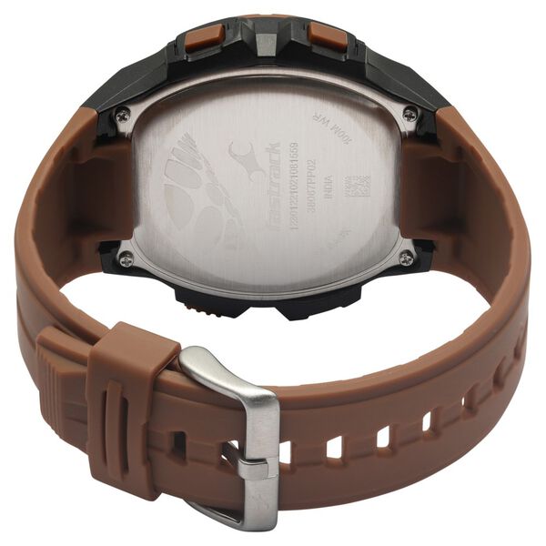 Fastrack Streetwear Digital Dial PU Strap Watch for Guys - image number 6