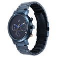 Fastrack Tick Tock Quartz Analog Blue Dial With Blue Stainless steel Strap Watch for Guys - image number 2