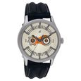 Fastrack Quartz Multifunction Black Dial Stainless Steel Strap Watch for Guys