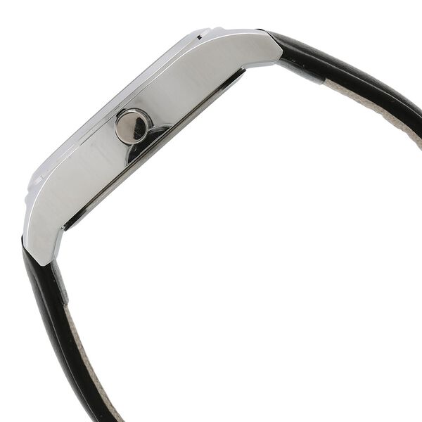 Fastrack Checkmate Quartz Analog Black Dial Leather Strap Watch for Girls - image number 2