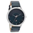 Fastrack Crush Quartz Analog Black Dial Leather Strap Watch for Guys - image number 1