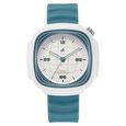 Fastrack Hype Adventure Quartz Analog White Dial Teal Silicone Strap Watch For Guys - image number 1