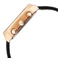 Fastrack Fleek Quartz Multifunction Black Dial Leather Strap Watch For Guys - image number 3