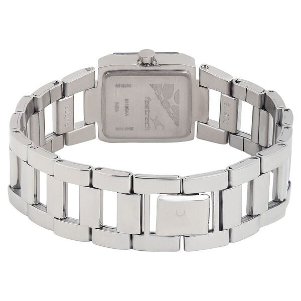 Fastrack Quartz Analog Black Dial Stainless Steel Strap Watch for Girls - image number 2