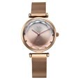 Vyb Aura By Fastrack Quartz Analog Two Toned Dial Metal Strap Watch For Girls - image number 2