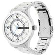 Fastrack Loopholes Quartz Analog with Date White Dial Stainless Steel Strap Watch for Guys - image number 2