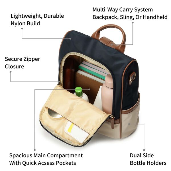 Cityblock blue backpack - image number 3