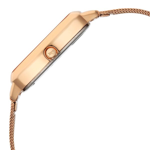 Fastrack Wild Quartz Analog Peach Dial Rose Gold Stainless Steel Strap Watch For Girls - image number 6