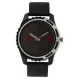 Fastrack Quartz Analog Silver Dial Plastic Strap Watch for Guys