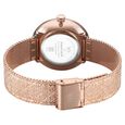 Fastrack Vyb Eclipse Quartz Analog Mother of Pearl Dial Rose Gold Color Metal Strap Watch For Girls - image number 5