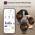 Fastrack Sleek Smartwatch 1.32" inch AMOLED Display, Sleek Design, Functional Crown, QR Hub, Multiple Menu Styles - image number 6