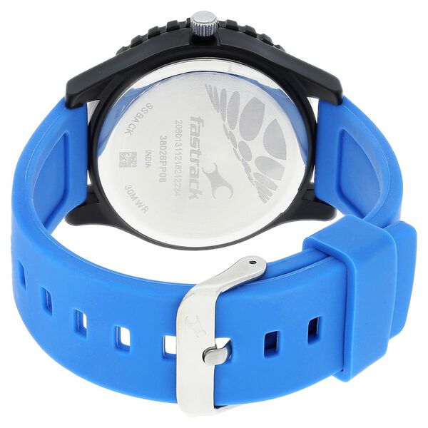 Fastrack Quartz Analog Black Dial Silicone Strap Watch for Girls - image number 3