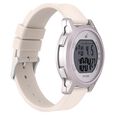 Fastrack Street Line Digital Dial Beige Silicone Strap Watch for Girls - image number 4