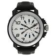 Fastrack Quartz Analog Black Dial Leather Strap Watch for Guys