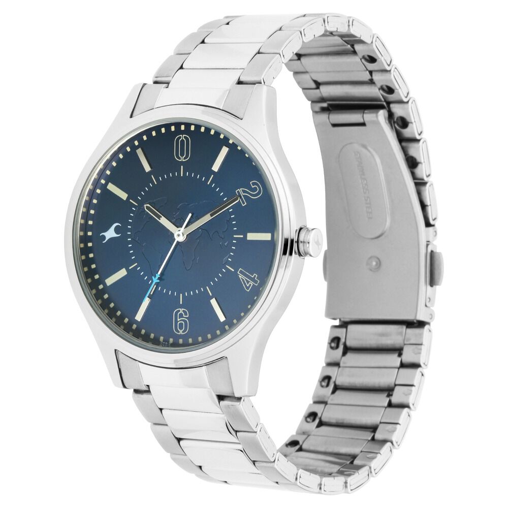 Tripster black dial 2025 stainless steel strap watch