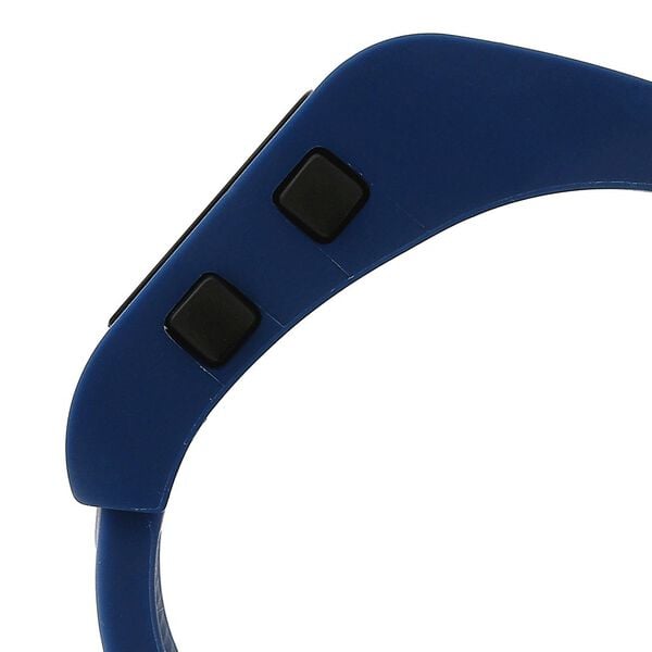 Fastrack Digital Grey Dial Silicone Strap Watch for Guys - image number 2