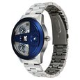 Fastrack Overdrive Chronograph Micromotor White Dial Silver Stainless Steel Strap Watch For Guys - image number 4