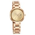 Fastrack Stunners Quartz Analog Golden Dial Stainless Steel Strap Watch for Girls - image number 1