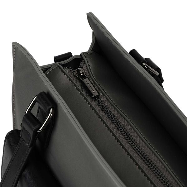 Two-Tone Satchel Bag - image number 9