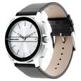 Fastrack Wear Your Look Quartz Analog Silver Dial Leather Strap Watch for Guys - image number 2