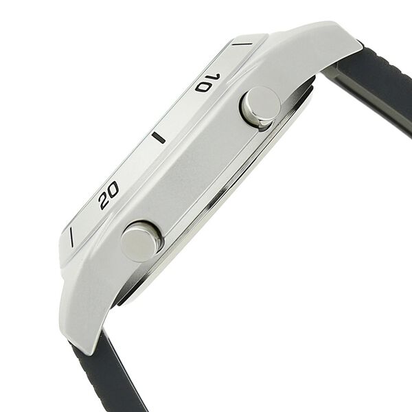 Fastrack Digital Grey Dial Silicone Strap Watch for Guys - image number 2