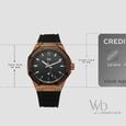 Vyb Rebel By Fastrack Quartz Analog Black Dial Black Silicone Strap Watch For Guys - image number 3