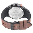 Fastrack All Nighters Quartz Multifunction Black Dial Leather Strap Watch for Guys - image number 5