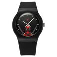 Fastrack Deadpool Wolverine Quartz Analog Dial With Black Silicone Strap Watch For Unisex