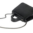 Fastrack Micro Clutch for Women | Stylish Micro Clutch with Chain Strap | Premium Clutch with Multiple Pockets made of High-Quality Faux Leather (Black) - image number 4