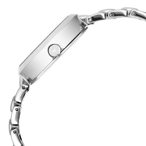 Fastrack Uptown Retreat Quartz Analog Blue Dial Metal Strap Watch for Girls - image number 4