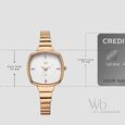 Fastrack Vyb Muse Quartz Analog White Dial Metal Strap Watch For Girls - image number 3