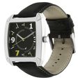 Fastrack Quartz Analog Black Dial Leather Strap Watch for Guys - image number 1