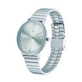 Fastrack Vyb Bliss Quartz Analog Blue Dial Stainless Steel Strap Watch for Girls - image number 3