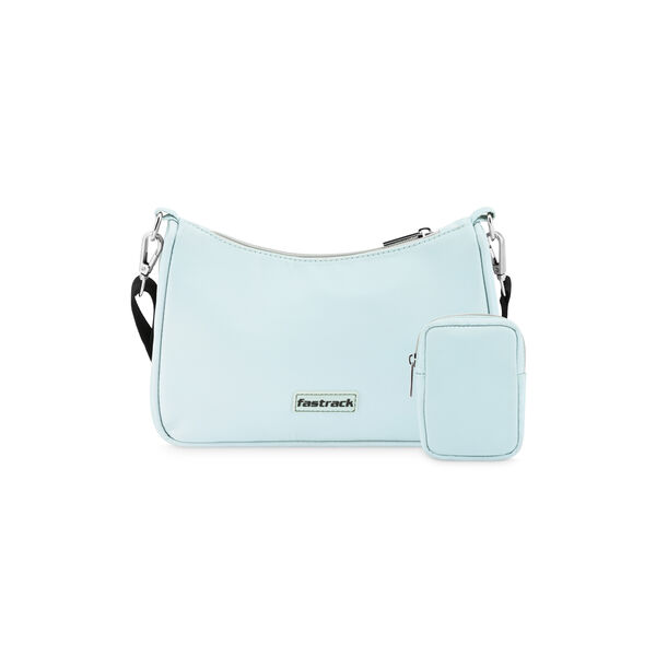 Fastrack Silver Grey Crossbody Sling Bag for Girls - image number 2