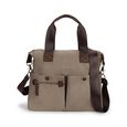 Fastrack Brown Colorblock Nylon Satchel - image number 0