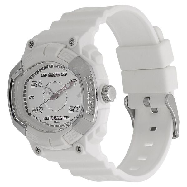 Fastrack Speed Racer Quartz Analog Silver Dial Plastic Strap Watch for Girls - image number 1