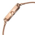 Fastrack Stunners Quartz Analog Purple Dial Rose Gold Stainless Steel Strap Watch For Girls - image number 4