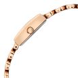 Vyb Showstopper By Fastrack Quartz Analog Blue Dial Rose Gold Metal Strap Watch For Girls - image number 4