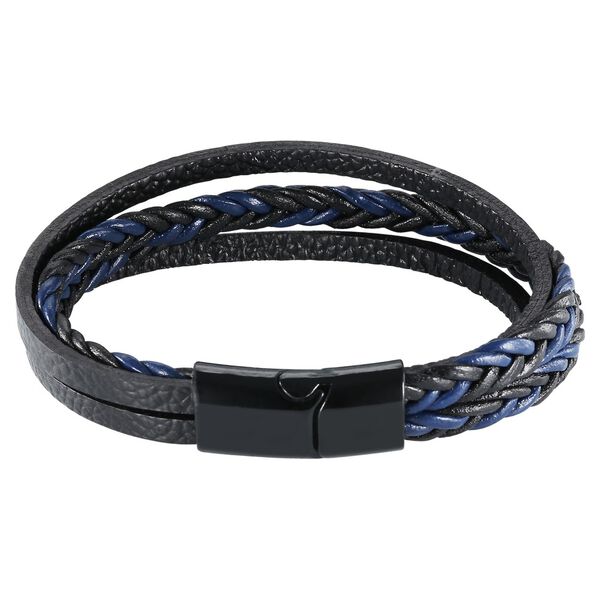 Fastrack Pulse Quartz Analog Blue Round Dial Blue Stainless Steel Strap Watch For Guys - image number 5