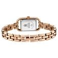 Vyb Bliss By Fastrack Quartz Analog Pink Dial Rose Gold Metal Strap Watch For Girls - image number 6