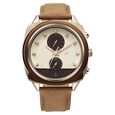 Fastrack Gelato Brown chronograph watch with Cookies n Cream dial for Guys - image number 1