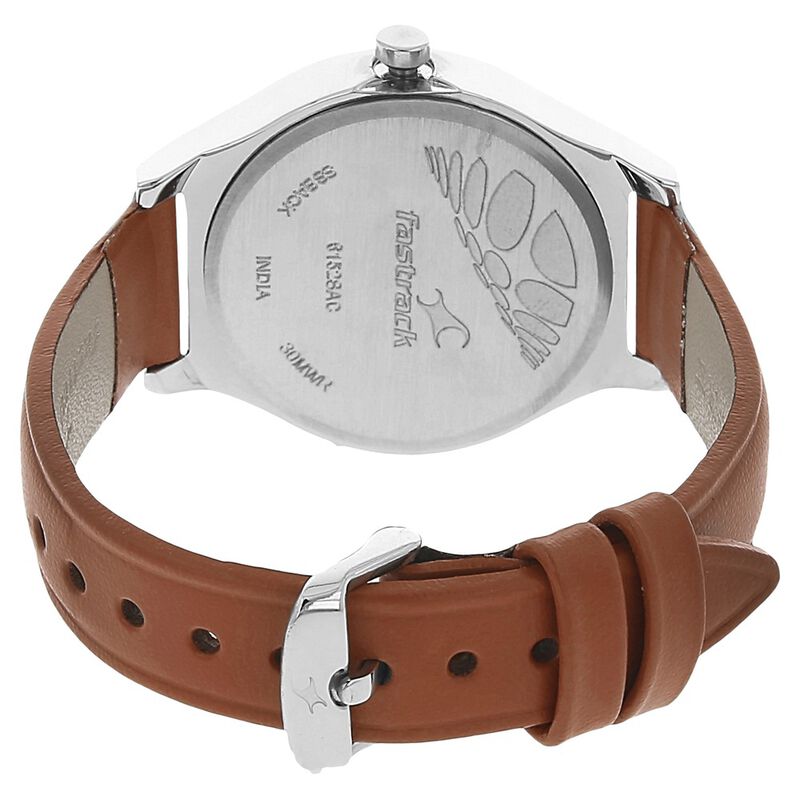 Brown Leather Watch Fastrack Ladies Watches Belt Buy Online