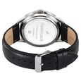 Fastrack Stunners X Quartz Analog Black Dial Leather Strap Watch For Guys - image number 4