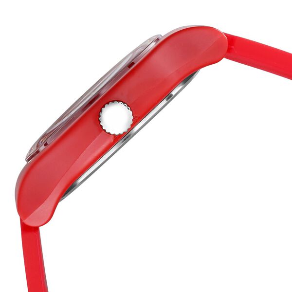 Fastrack Deadpool Quartz Analog Bicolour Dial Silicone Strap Unisex Watch - image number 2