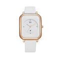 Fastrack Vyb Muse Quartz Analog Pink Dial Leather Strap Watch for Girls