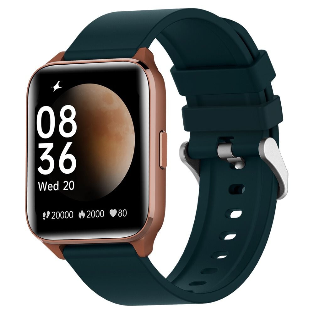 Buy Online New Fastrack Smartwatch Reflex Beat Plus with 4.27 cm UltraVU Display SpO2 Monitor with SpO2 Monitor and Sleep Tracker 38082pp05 Fastrack