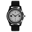 Fastrack Quartz Analog Silver Dial Plastic Strap Watch for Guys