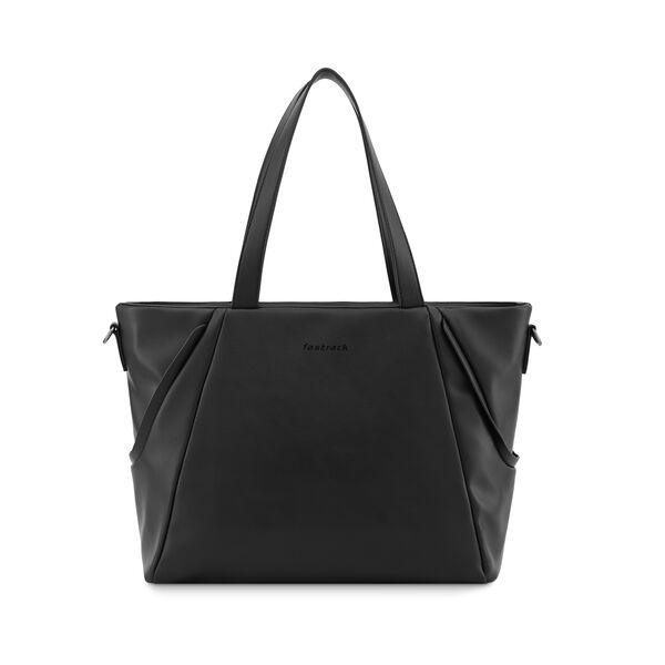 Black Laptop Tote Bag - image number 1